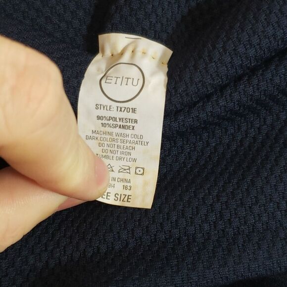 Sofra Free Size, Long Navy Blue Leggings (AF) - Picture 3 of 6